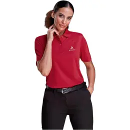 Ladies Alex Varga Lucca Golf Shirt Model Image