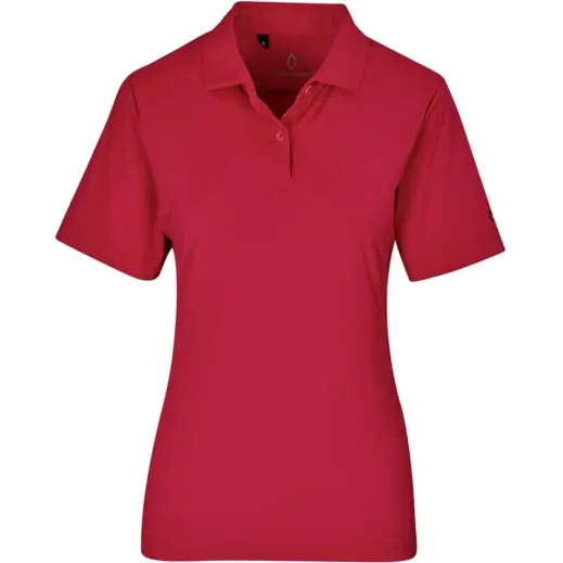 Ladies Alex Varga Lucca Golf Shirt Red