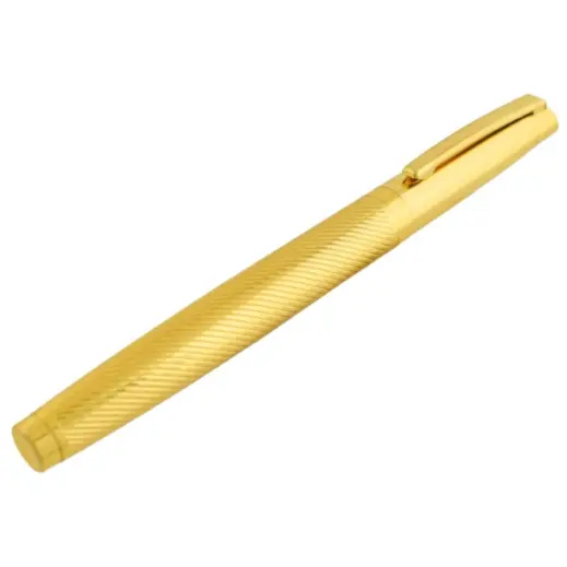 Golden Quill Roller Ball Pen Side