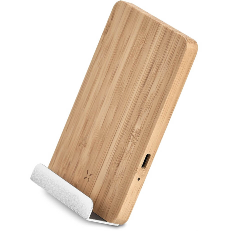 Wireless Charging Phone Stand Side