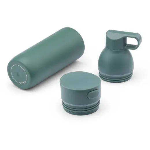 Ruvo Change Zero 2-in-1 Modular Hydration Gift Set Dark Green Pieces