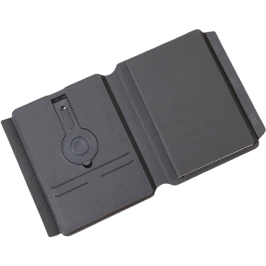 Onex Change Zero Recycled 10000mAh 15W MagSafe Wireless A5 Organiser Black Open