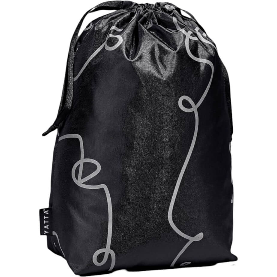 Yatta Man on a Mission Drawstring Bag