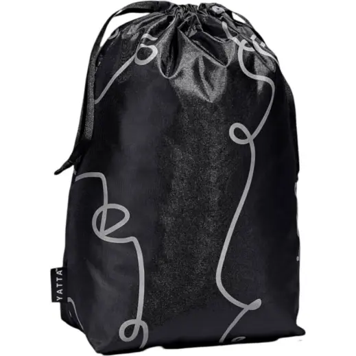 Yatta Man on a Mission Drawstring Bag