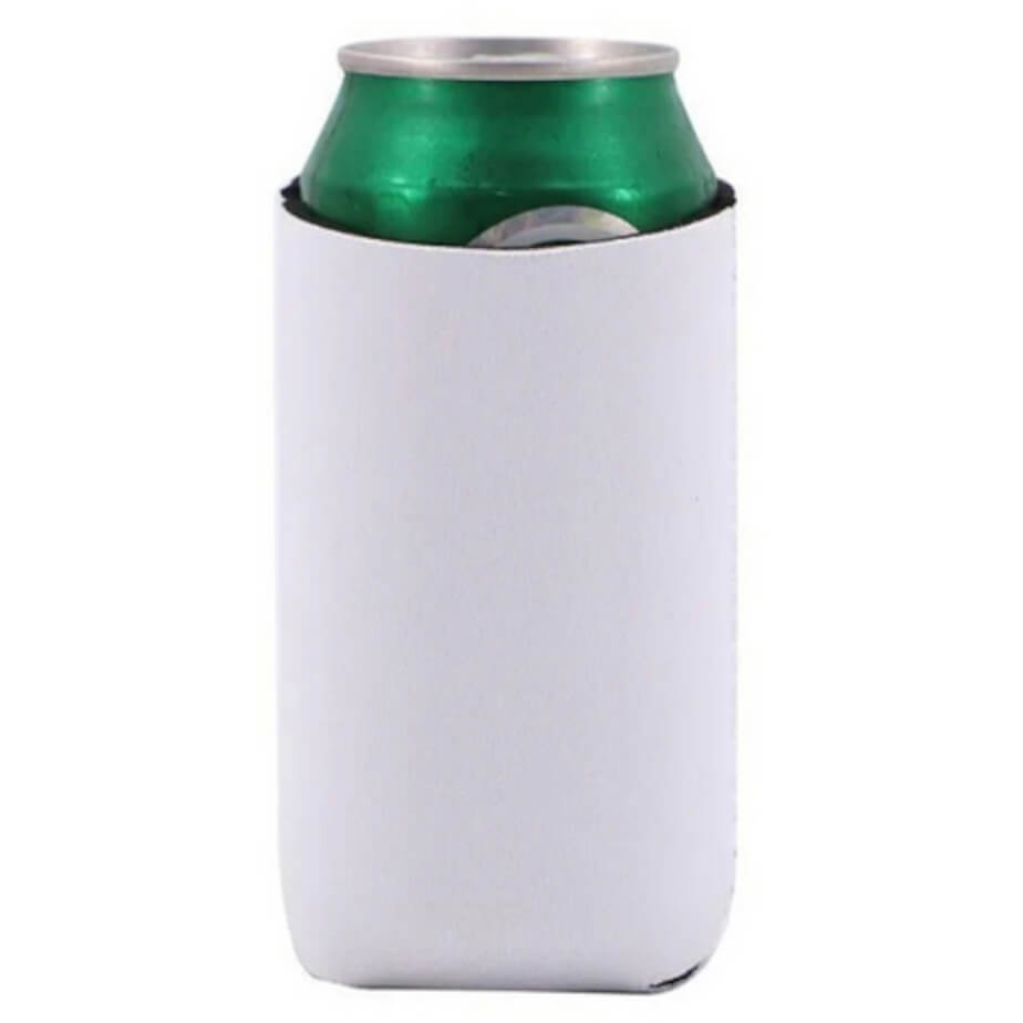 Custom Neoprene 500ml Beverage Chiller Solid White