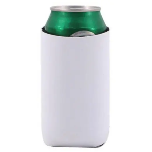 Custom Neoprene 500ml Beverage Chiller Solid White