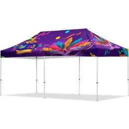 Coated Steel Sublimated Gazebo 6m x 3m Branded Image