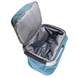 4-Person Picnic Caddy & Cooler Inside