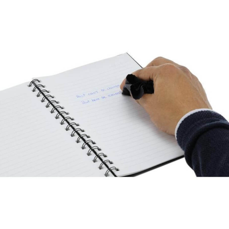 Santhome Eternity Reusable Notebook & Pen Set Black Erase Cloth