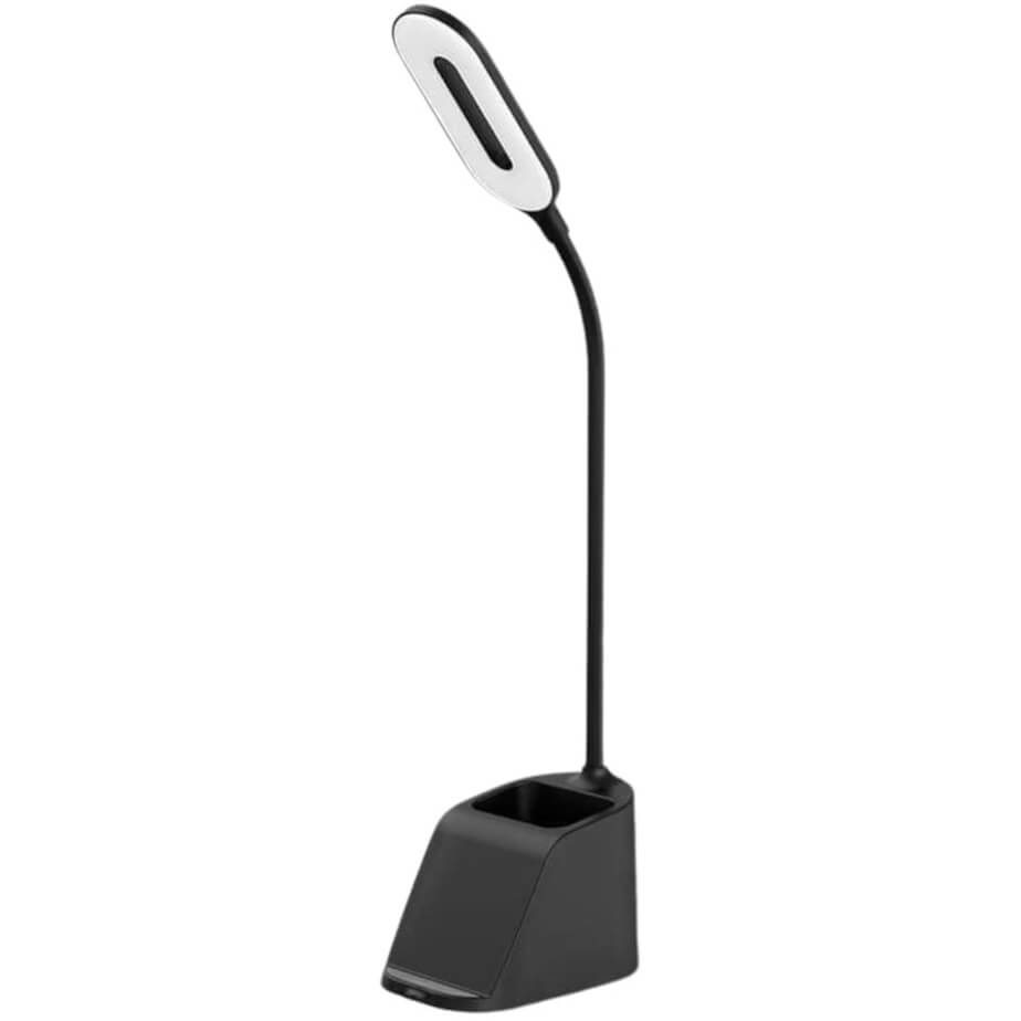 Almere Giftology 3-in-1 Desk Lamp With 15W Wireless Charger & Pen Holder Black