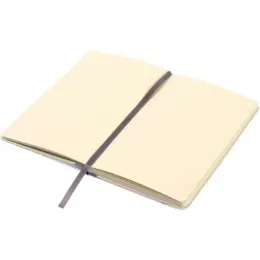 Buren Eco-Neutral Sugarcane Paper A5 Notebook Grey Open