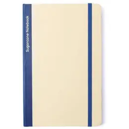 Buren Eco-Neutral Sugarcane Paper A5 Notebook Navy Front Image