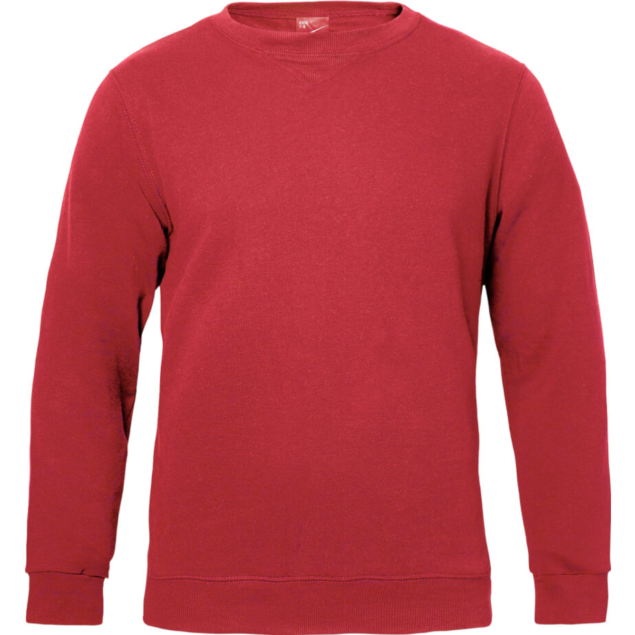 FWRD Kids Basic Crew Neck Sweater Red
