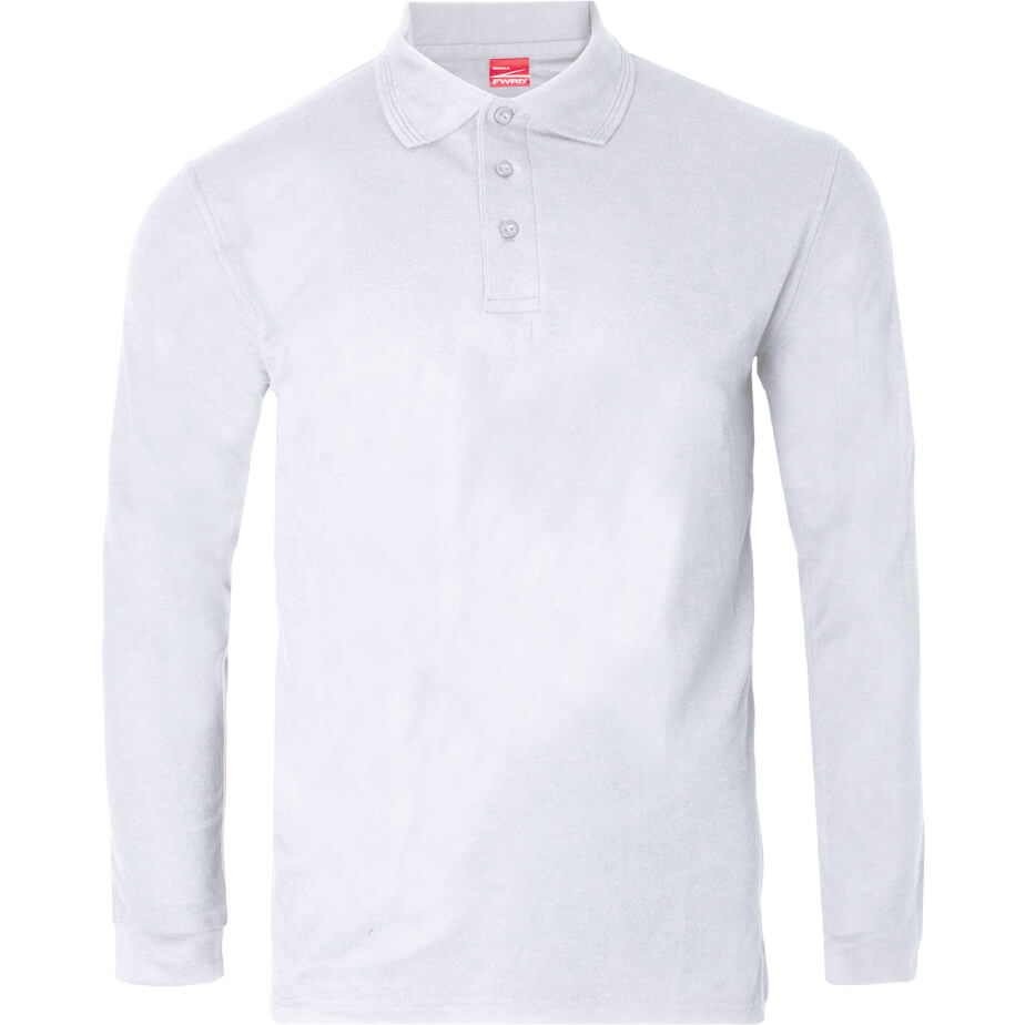 FWRD Long Sleeve Golfer White