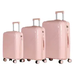 Pink Jetsetter Luggage Bag Set Image