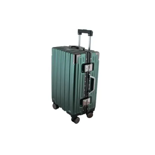 Green Trunk Luggage Medium