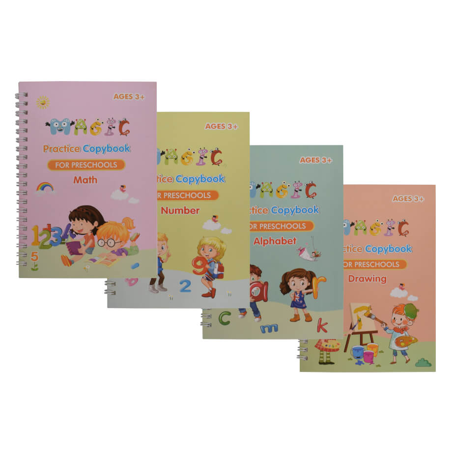 Magic Practise Copybook Set Front