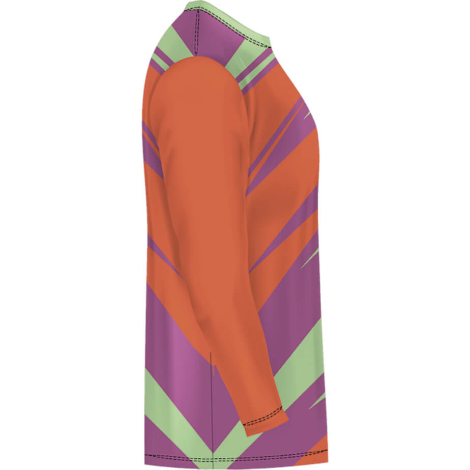 Mens Long Sleeve T-shirt Side