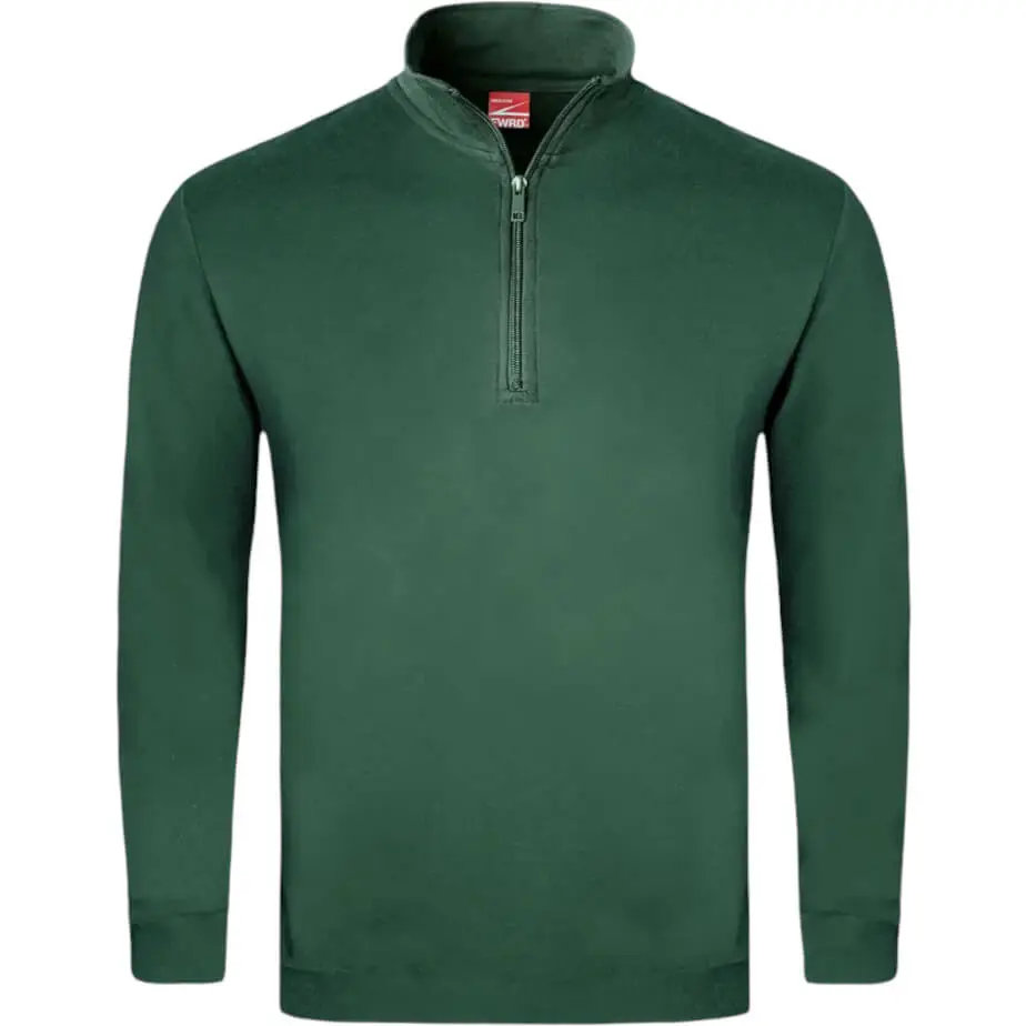 FWRD Quarter Zip Sweater Bottle Front