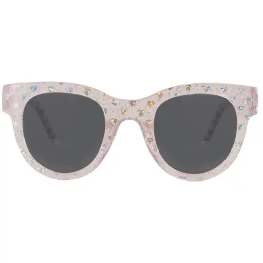 Glitter Heart Kids Sunglasses