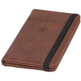 Travel Pro Passport Organiser Brown Main Image