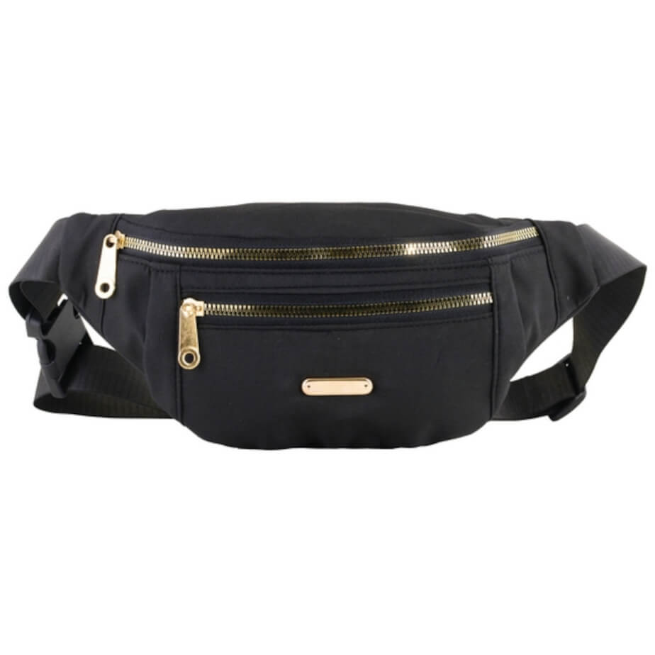 Triple Zip Moon Bag Main