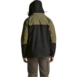 Water ProofJacket Black Fatique Back