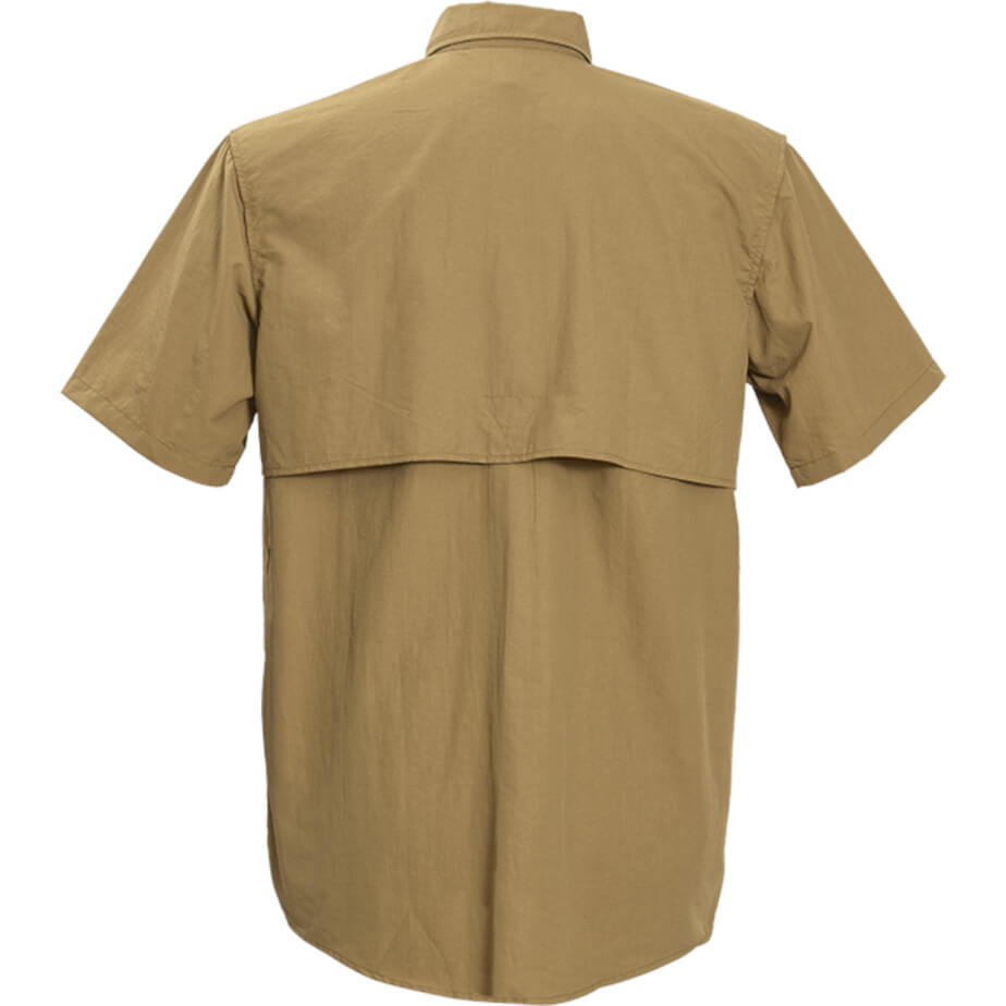 Canon Bush Shirt Khaki Back