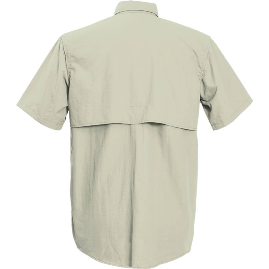 Canon Bush Shirt Light Grey Back