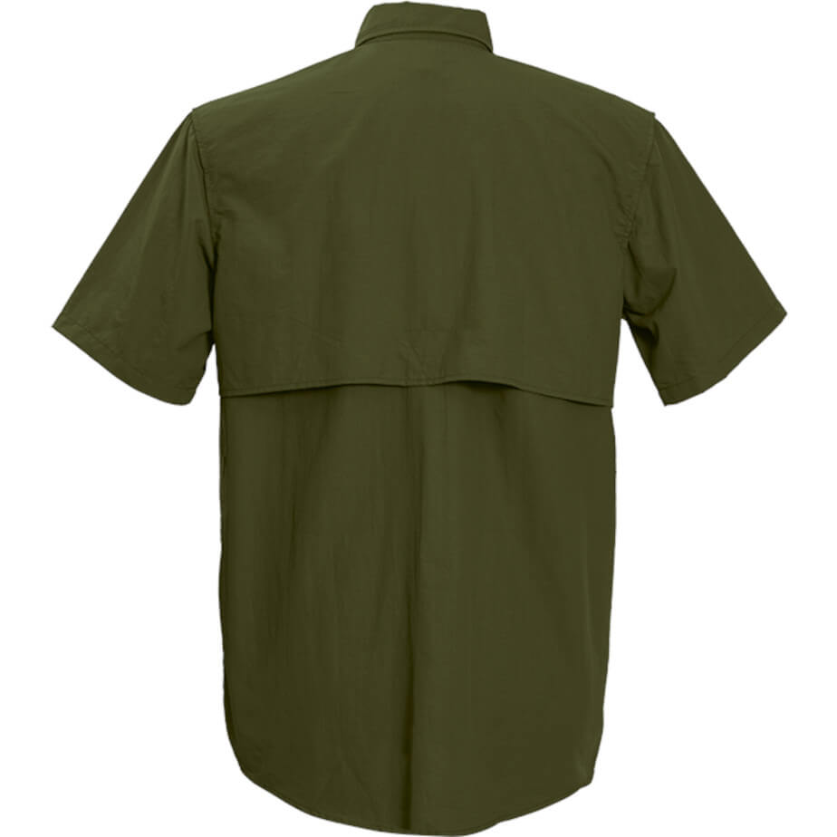 Canon Bush Shirt Olive Back