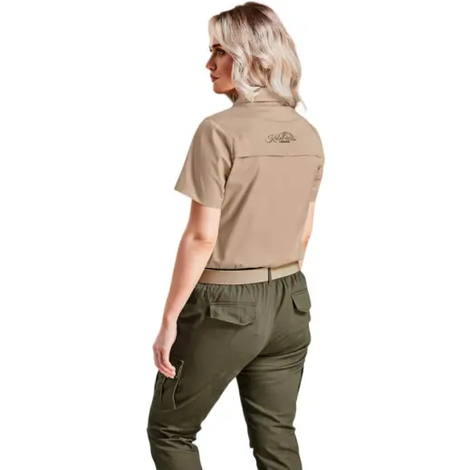 Ladies Mawenzi Twill Main Back Khaki