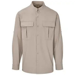 Mens Long Amatola Shirt Khaki