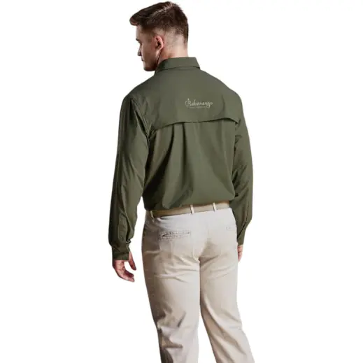 Mens Long Amatola Shirt Main Back