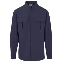 Mens Long Amatola Shirt Navy