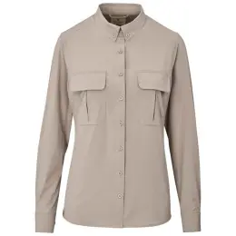 Ladies Long Amatola Shirt Khaki
