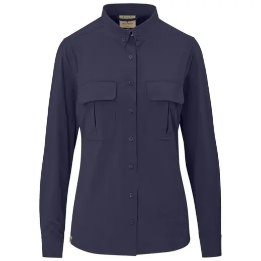Ladies Long Amatola Shirt Navy