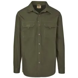 Mens Long Mawenzi Shirt Olive
