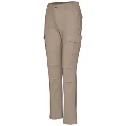 Ladies Mandara Pants Khaki Side