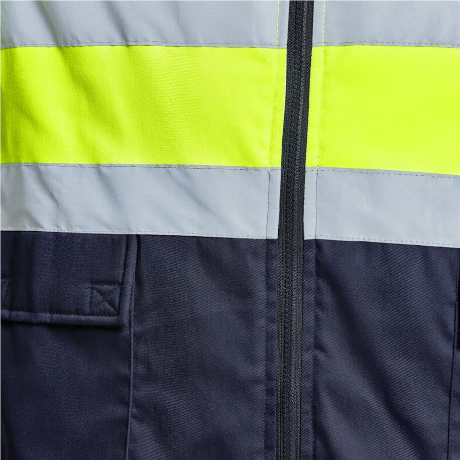Foundation Hi-Viz Padded Main Zip