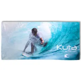 Smooth Custom Single-Sided Beach Towel - Medium Branded Image