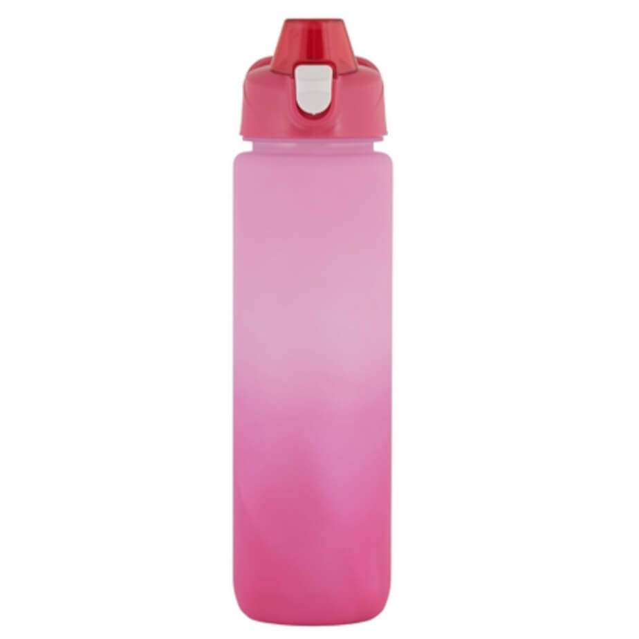 Gradient Water Bottle Light Pink Front