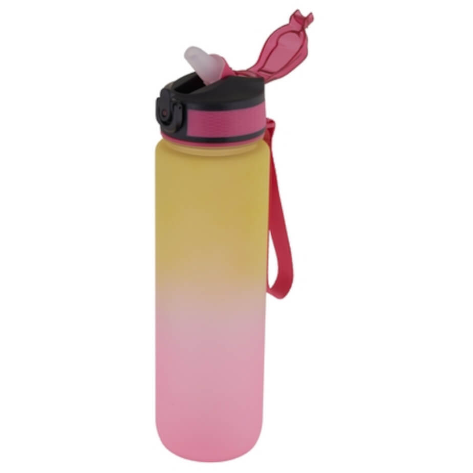 900ml Gradient Bottle Pink Yellow Main