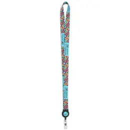 Altitude Badge Reel Double-Sided Satin Lanyard