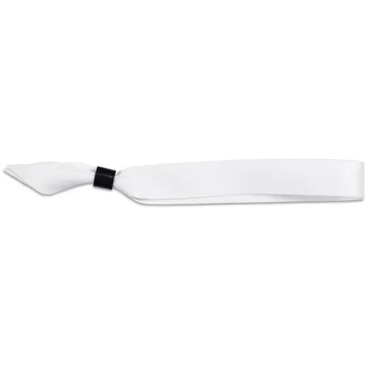 Altitude Events Wrist Single-Sided Satin Lanyard Solid White