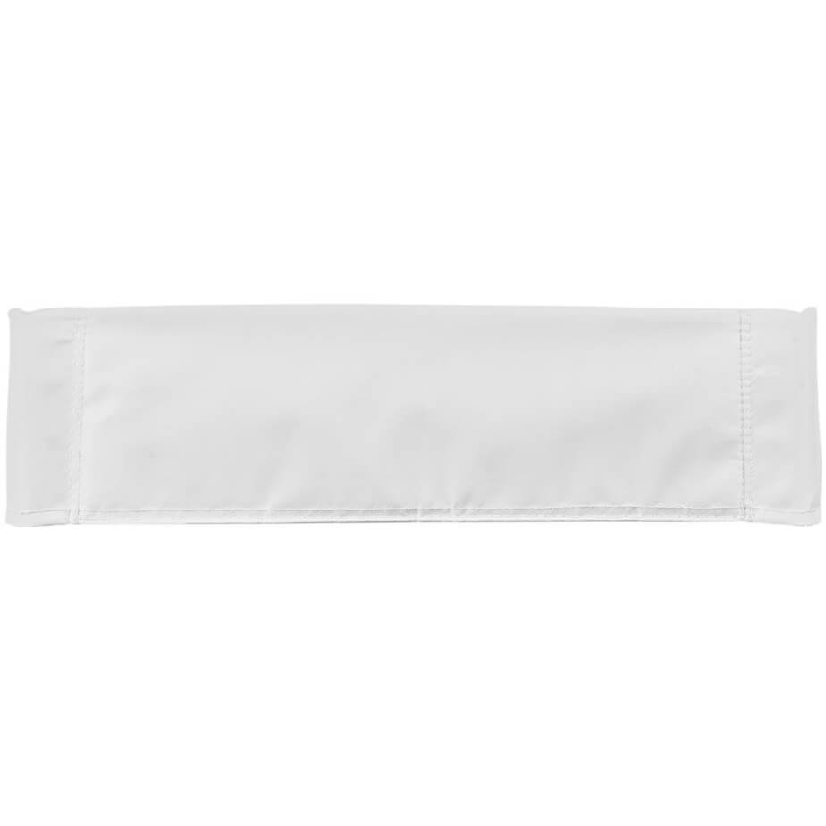 Coated Steel Directors Chair Skin Back Rest Solid White