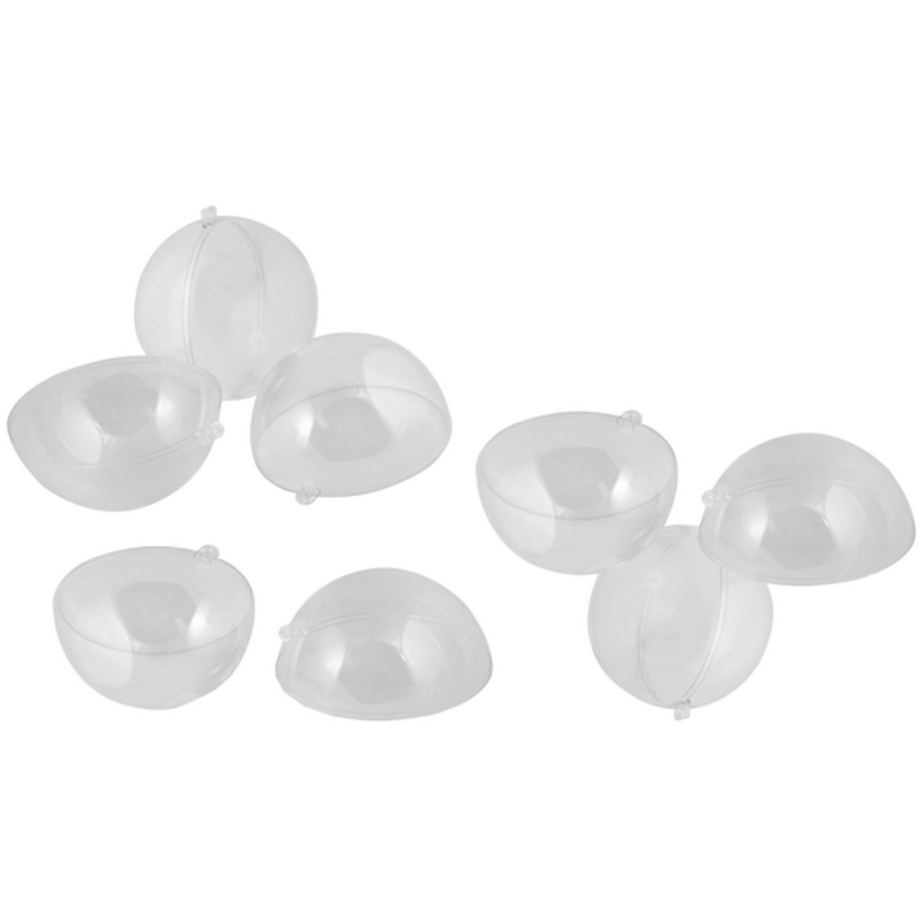 Fillable Christmas Bauble Open