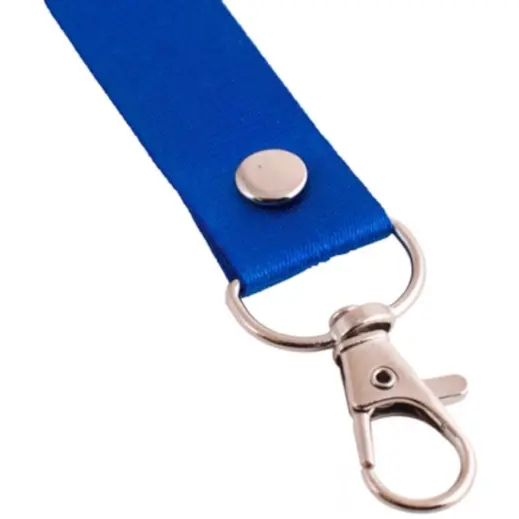 Generic Lanyard - Unbranded Royal Blue Clip