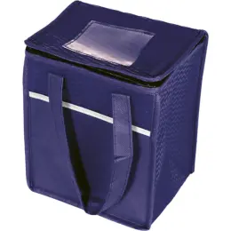Navy 9 Can Wave Design Cooler