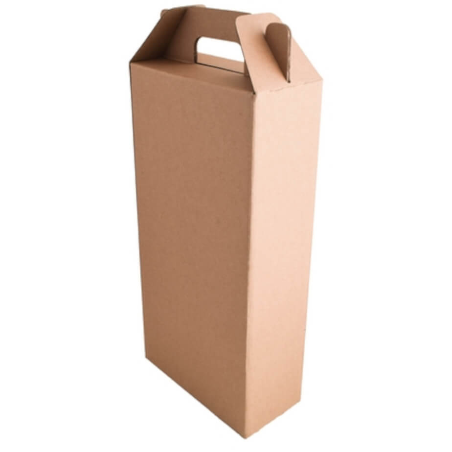 Back Kraft Double 750ml Wine Bottle Gift Box