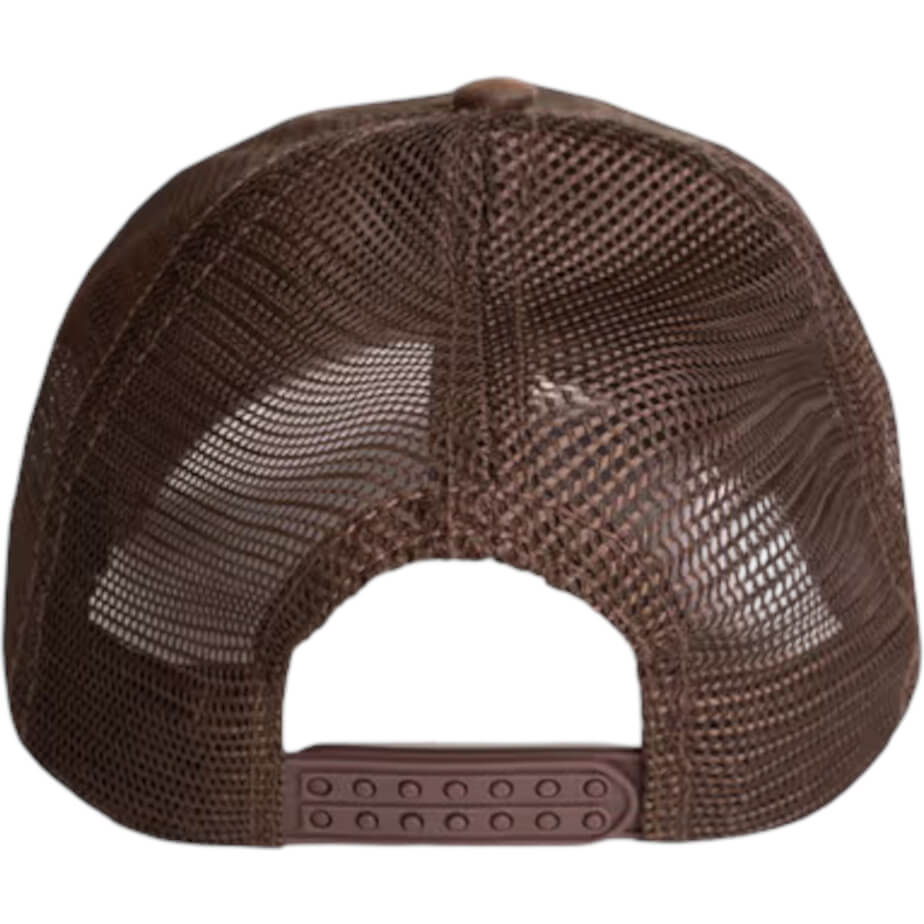 FWRD Oilskin Camo Trucker Cap Choc Back
